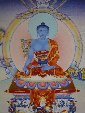 тхангка Будда Медицины